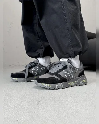 Premiata Mick Black Grey — головне фото товару