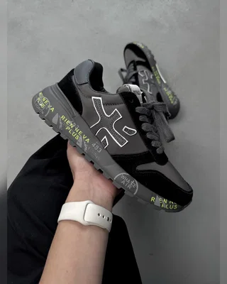 Premiata Mick Black Grey — головне фото товару