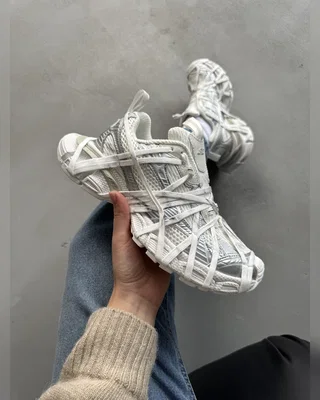 Balenciaga 3XL Extreme Lace White Silver — головне фото товару