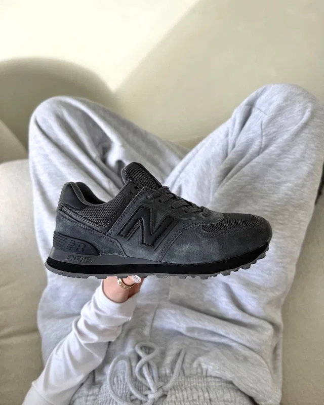 New Balance 574 dark grey — головне фото товару