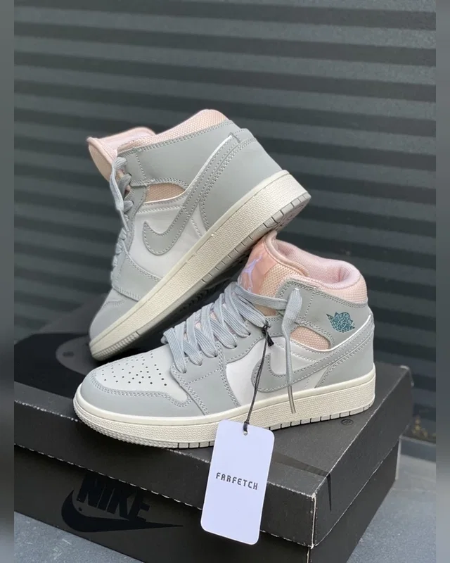 Nike 1 Retro Grey Pink — головне фото товару