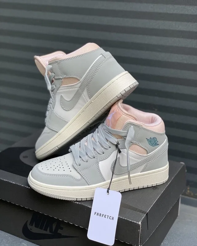 Nike 1 Retro Grey Pink — головне фото товару