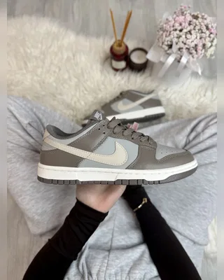 Nike dunk low grey beige — головне фото товару