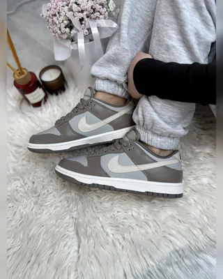 Nike dunk low grey beige — головне фото товару