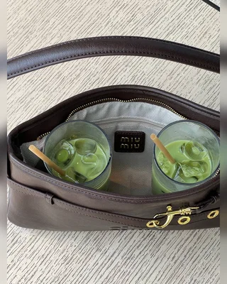 Miu Miu Aventure Nappa Leather Bag Chocolate [пильник звичайна коробка] — головне фото товару