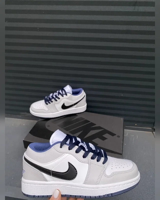 Nike 1 Retro Grey Blue — головне фото товару