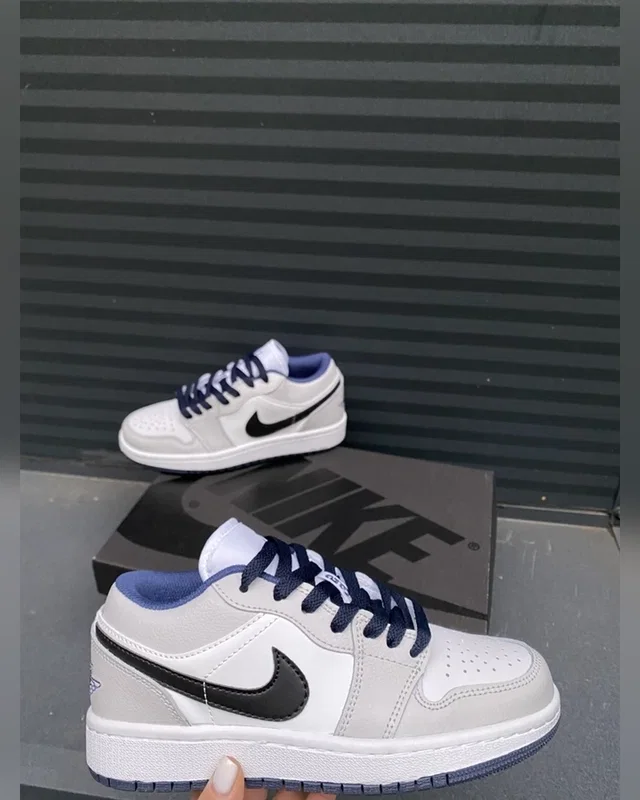 Nike 1 Retro Grey Blue — головне фото товару