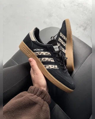 Adidas Handball Spezial Black Wonder Leopard — головне фото товару
