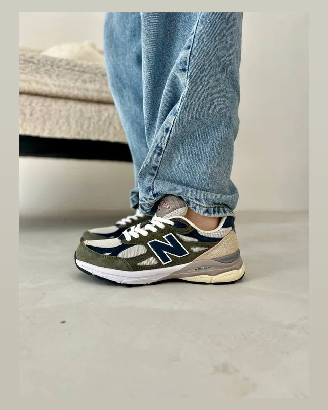New Balance 990 grey green — головне фото товару