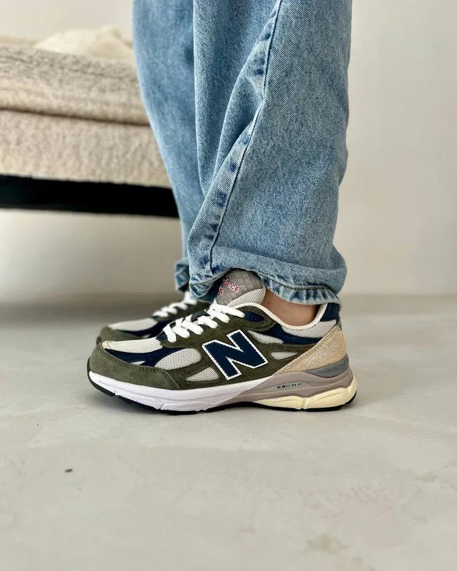 New Balance 990 grey green — головне фото товару