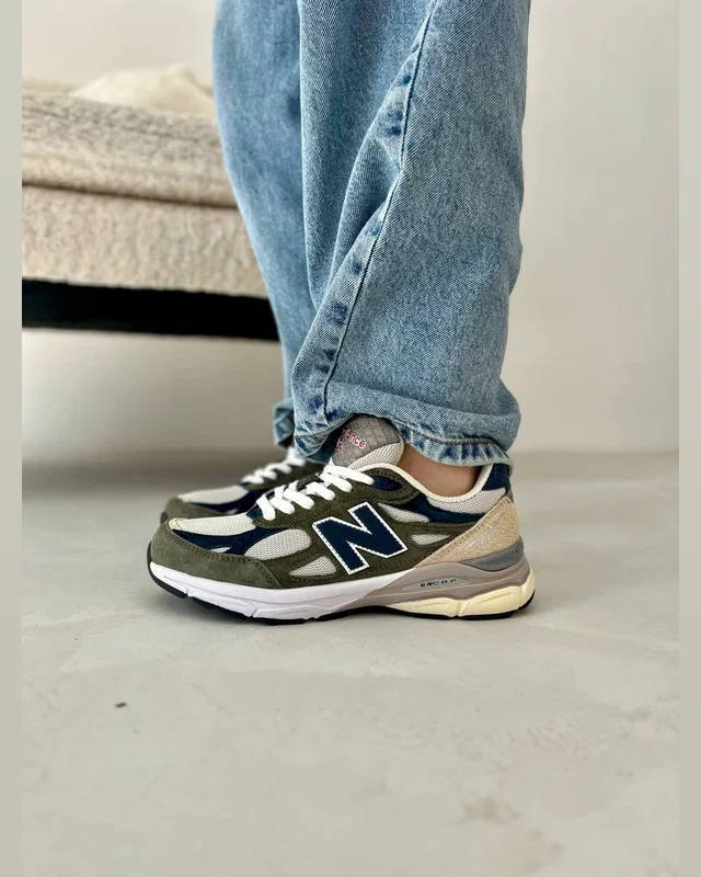 New Balance 990 grey green — головне фото товару