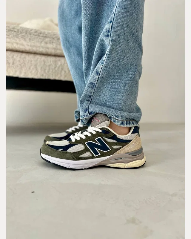New Balance 990 grey green — головне фото товару