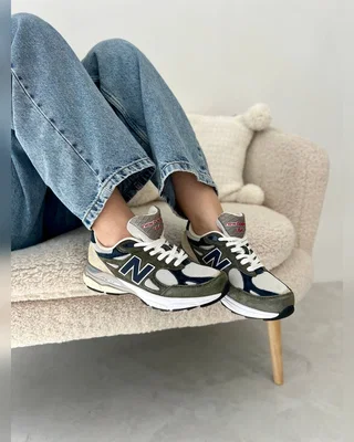 New Balance 990 grey green — головне фото товару