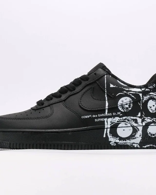 Nike AF1 Comme Des G. Black ( очі ) — головне фото товару