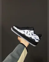 Nike Air Force 1 Low Skeleton QS Black — головне фото товару