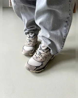 Asics gel nyc white grey — головне фото товару