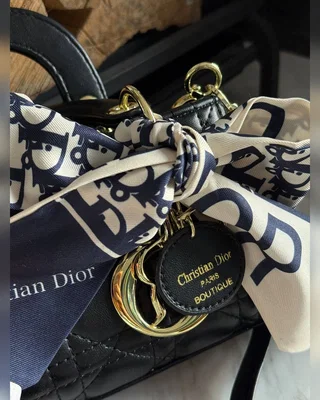 Dior Lady D Joy Micro Bag Black [оригінальна коробка] 17 х 11 х 7 — головне фото товару