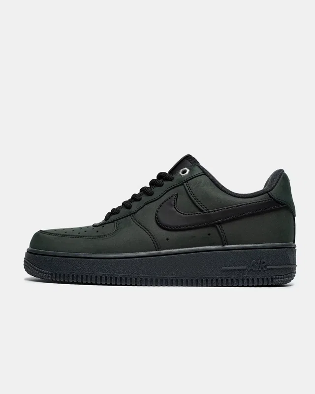 Nike Air Force 1 'Black Nubuck' — головне фото товару