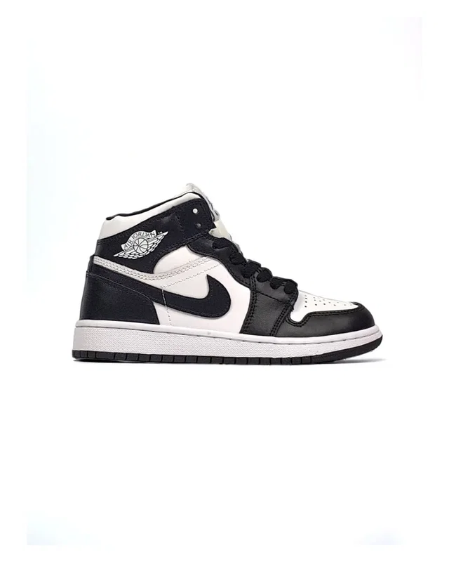 Nike Air Jordan 1 High Premium Fur •Black White• — головне фото товару