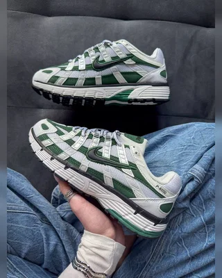 Nike P 6000 White Green Black — головне фото товару