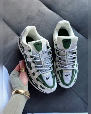 Nike P 6000 White Green Black — головне фото товару