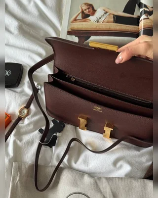 Hermes Hermès Constance 26 Chocolate Gold 26 х 14 х 5 — головне фото товару