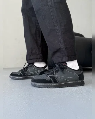 Nike Air Jordan 1 Low x Travis Scott Black Phantom — головне фото товару