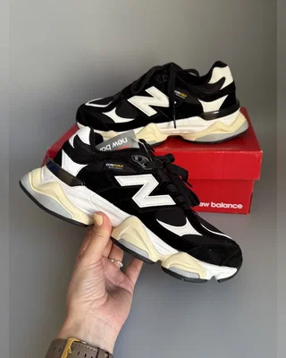 New Balance 9060 Black White Cordura — головне фото товару