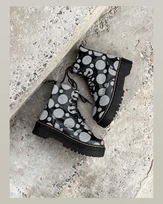 Dr. Martens Jadon Polka Black — головне фото товару