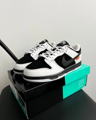 Nike SB x TIGHTBOOTH Dunk Low Pro Black White — головне фото товару