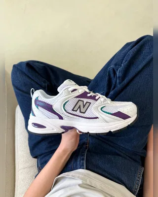 New Balance 530 white violet — головне фото товару