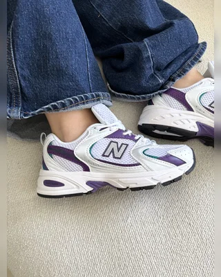 New Balance 530 white violet — головне фото товару