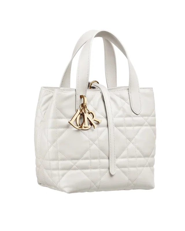 Dior Toujours Vertical Nano Tote Bag White — головне фото товару