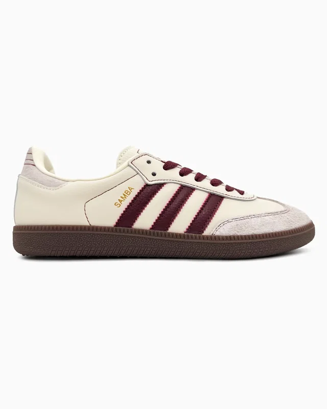 Adidas Samba OG Wonder White/Maroon — головне фото товару