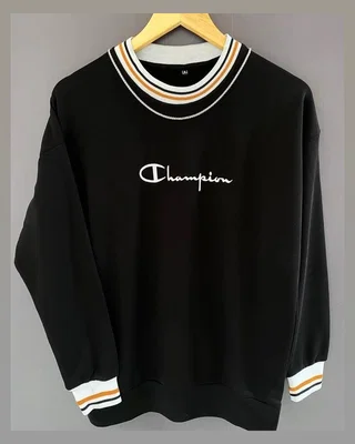 Champion Світшот Champion чорний — головне фото товару