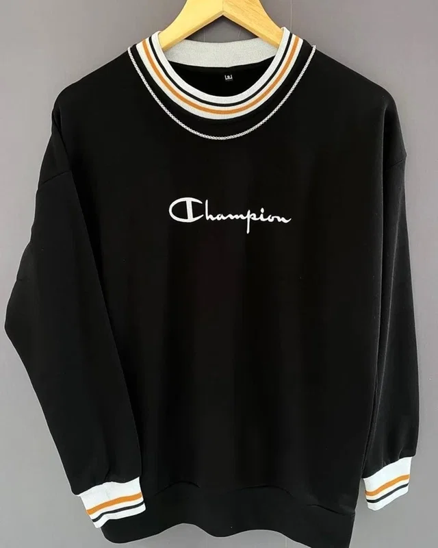 Champion Світшот Champion чорний — головне фото товару