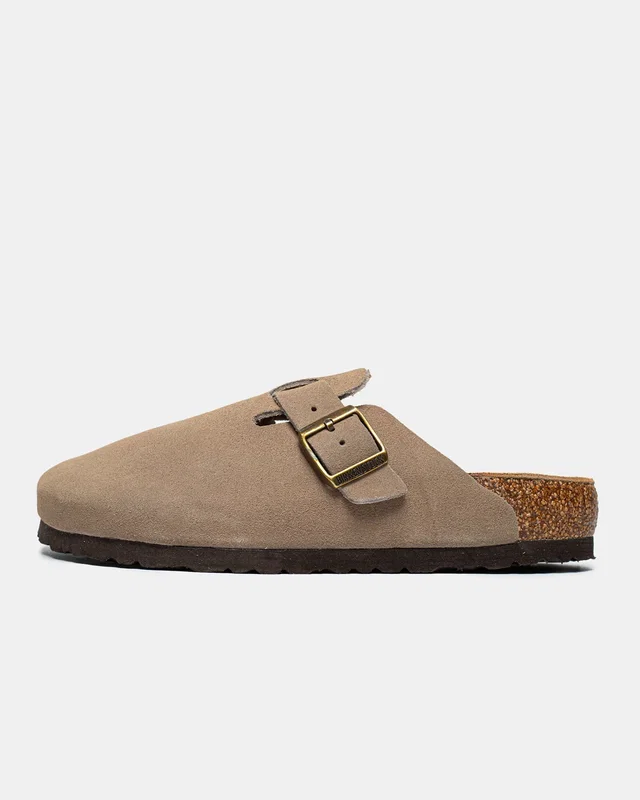 Birkenstock Boston Suede Taupe — головне фото товару