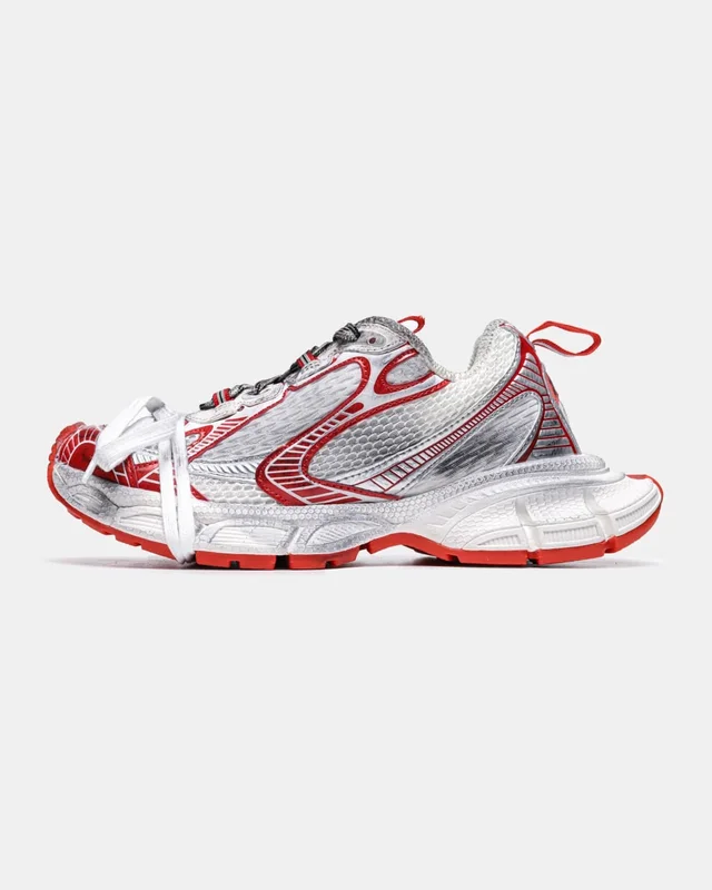 Balenciaga 3XL Sneaker 'Worn Out White Red' — головне фото товару