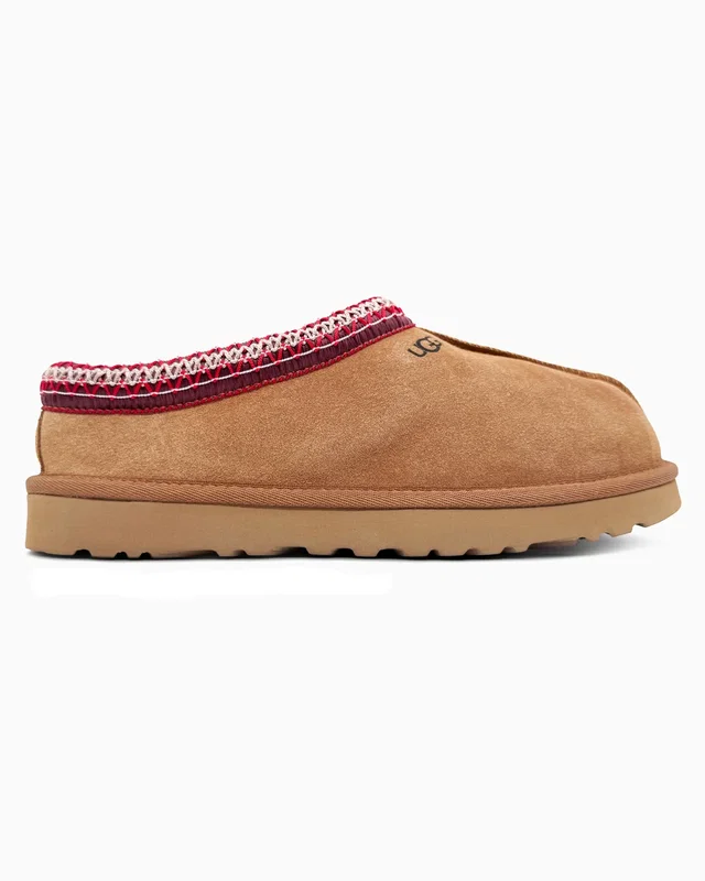 UGG Tasman Chestnut (червона вишивка) — головне фото товару