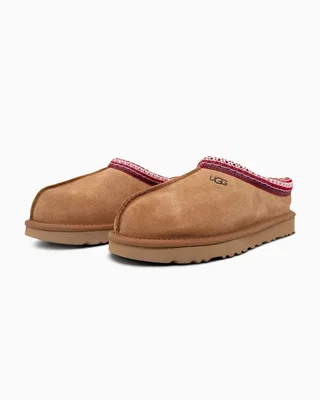 UGG Tasman Chestnut (червона вишивка) — головне фото товару