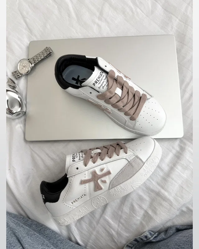 Premiata Steven white pink — головне фото товару
