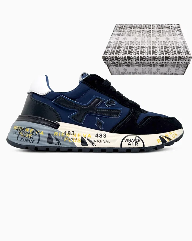 Premiata Mick Blue/Black — головне фото товару