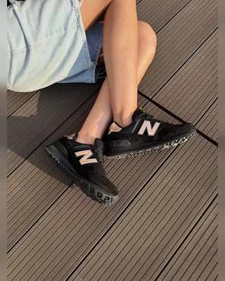 New Balance 574 black gold — головне фото товару
