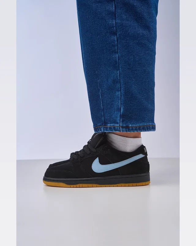 Nike SB Dunk Low Black Blue — головне фото товару