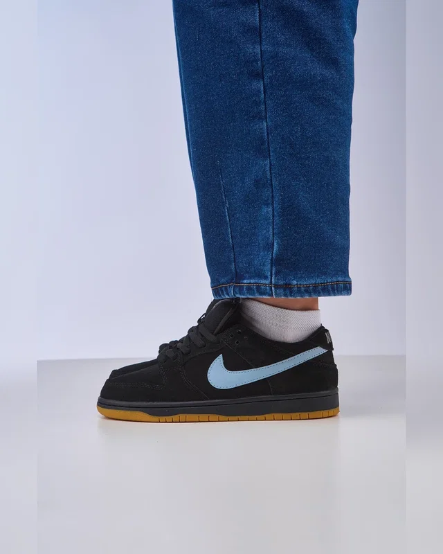 Nike SB Dunk Low Black Blue — головне фото товару