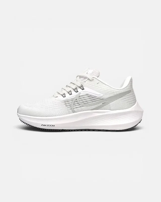 Nike Zoom Pegasus 39 • White Metallic Silver • — головне фото товару