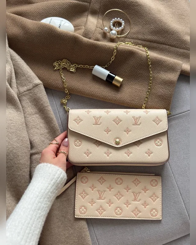 Louis Vuitton Félicie Pochette Bag Bicolor Eden 21 x 11 x 3 — головне фото товару
