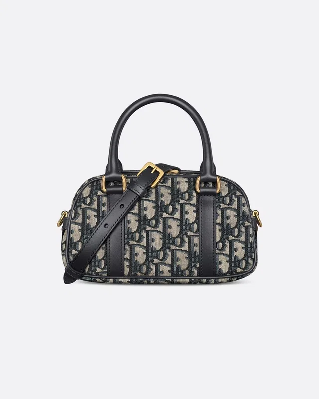 Dior D-Vibe East-West Nano Blue Jacquard — головне фото товару