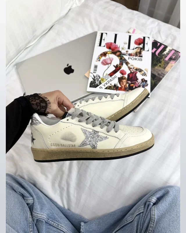 Golden Goose GGDB beige silver — головне фото товару