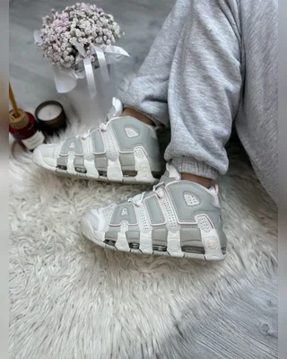 Nike Air More Uptempo white beige — головне фото товару
